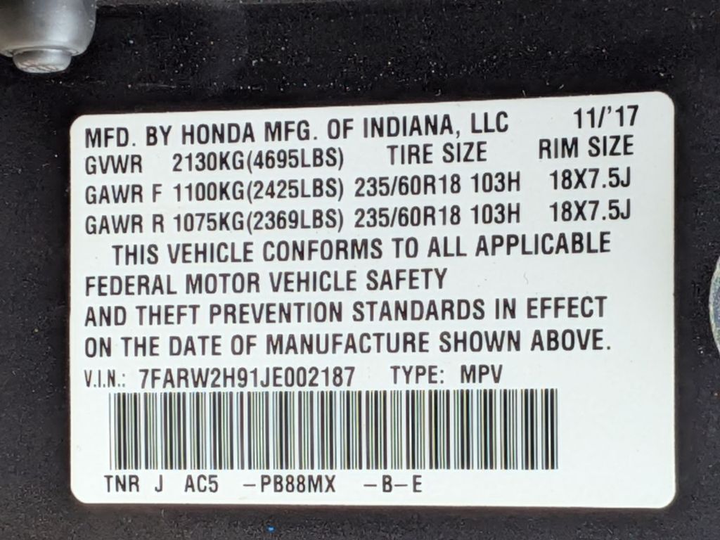Thumbnail: 2018 Honda CR-V - 18