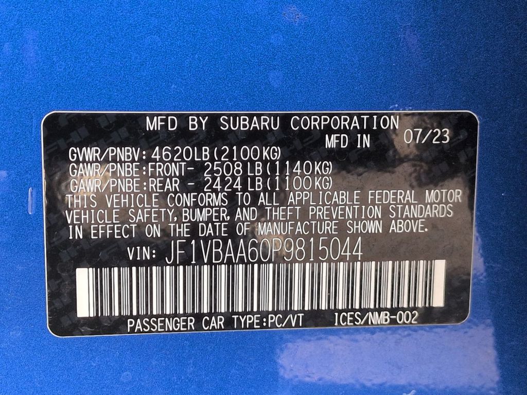 Thumbnail: 2023 Subaru WRX - 18