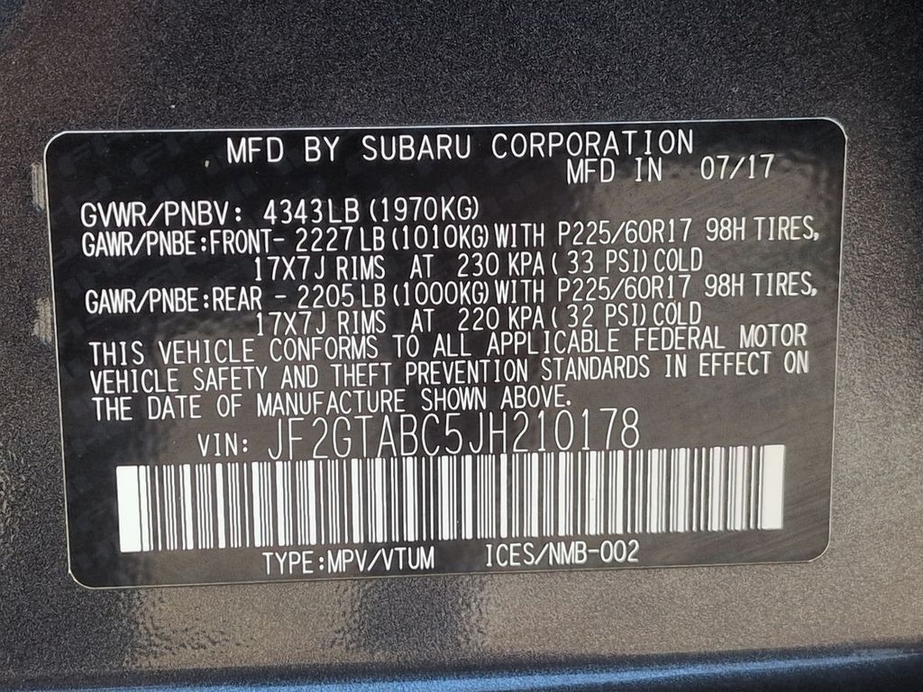 Thumbnail: 2018 Subaru Crosstrek - 18