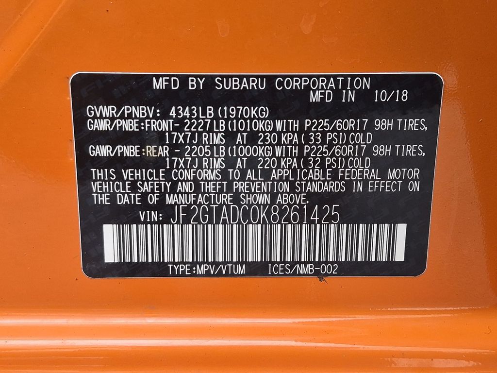 Thumbnail: 2019 Subaru Crosstrek - 19