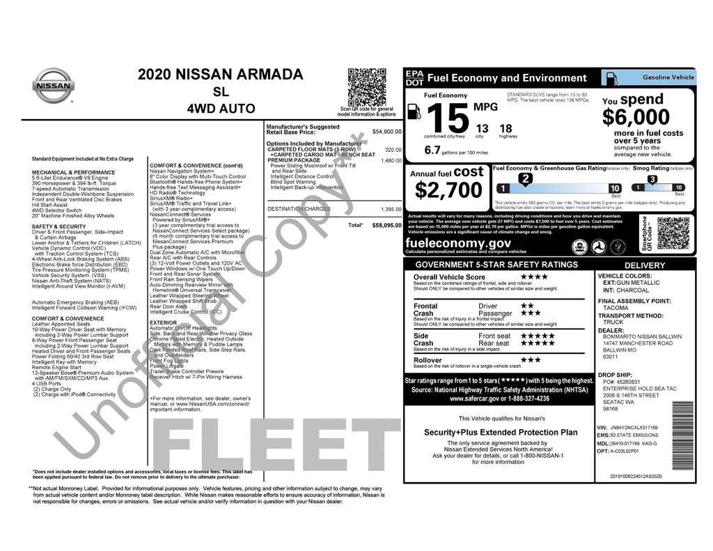 Thumbnail: 2020 Nissan Armada - 42