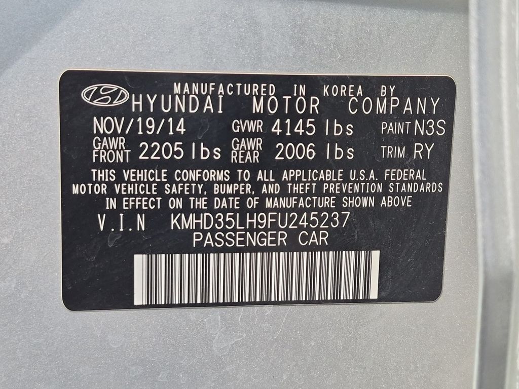 Thumbnail: 2015 Hyundai Elantra - 19