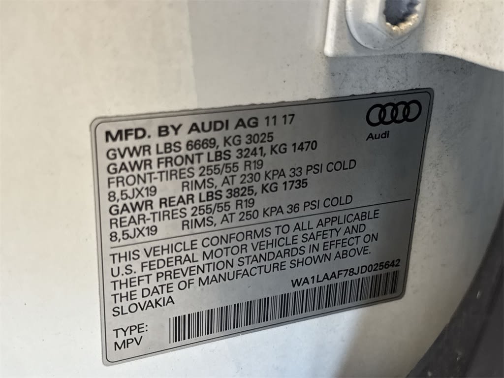 2018 Audi Q7 Premium Plus 21