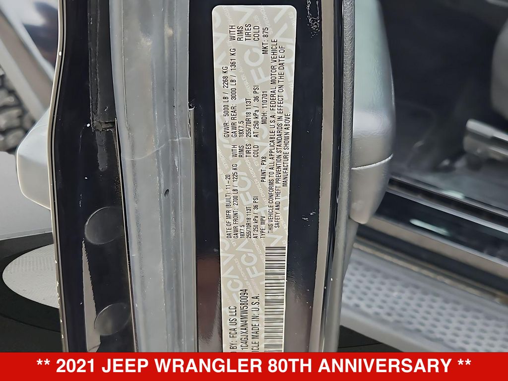 Thumbnail: 2021 Jeep Wrangler - 17