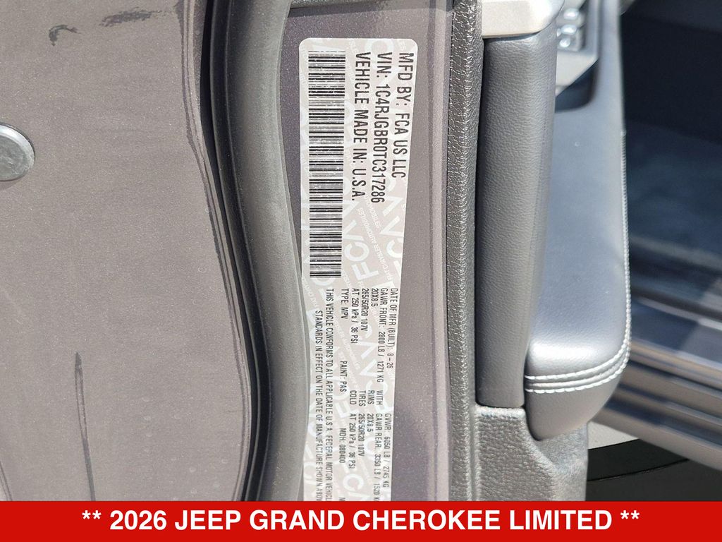 Thumbnail: 2026 Jeep Grand Cherokee - 36