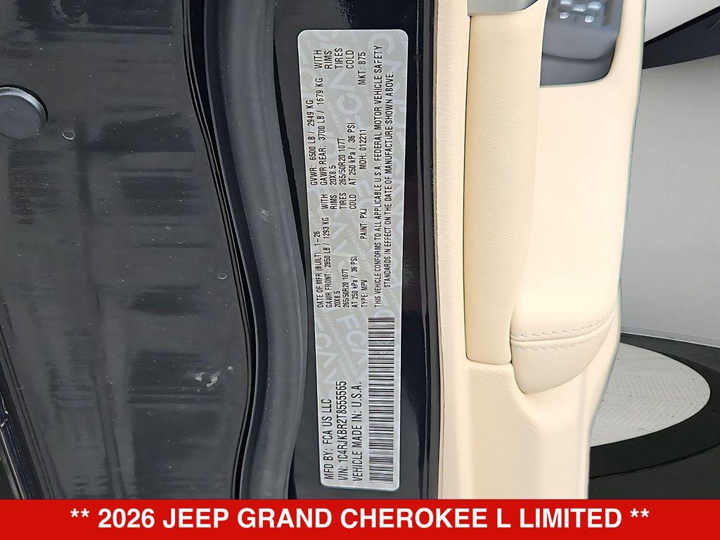 Thumbnail: 2026 Jeep Grand Cherokee L - 17