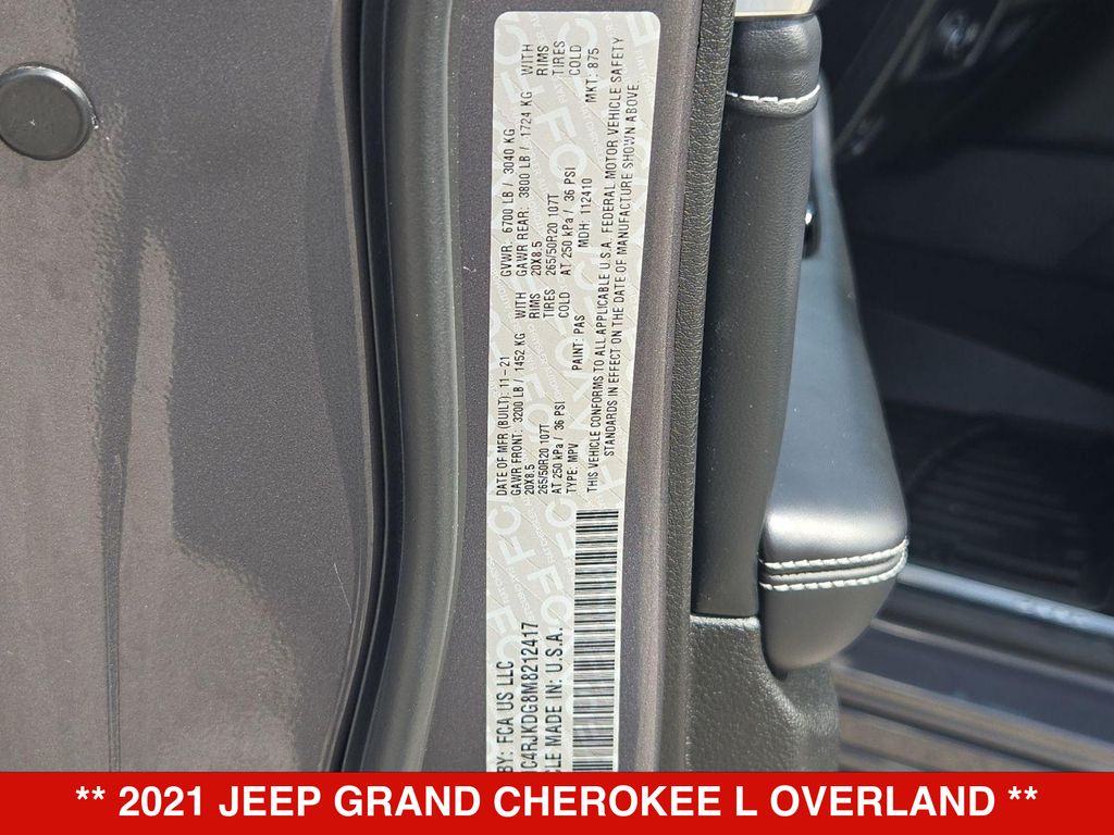 Thumbnail: 2021 Jeep Grand Cherokee L - 19