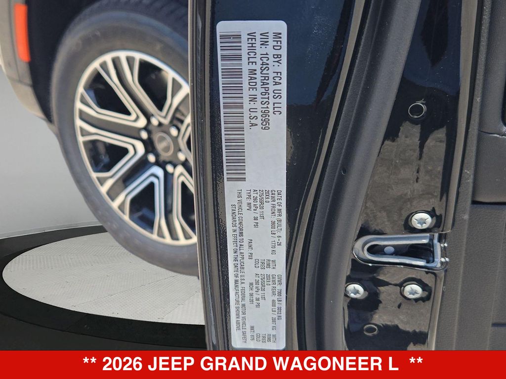 Thumbnail: 2026 Jeep Grand Wagoneer L - 34