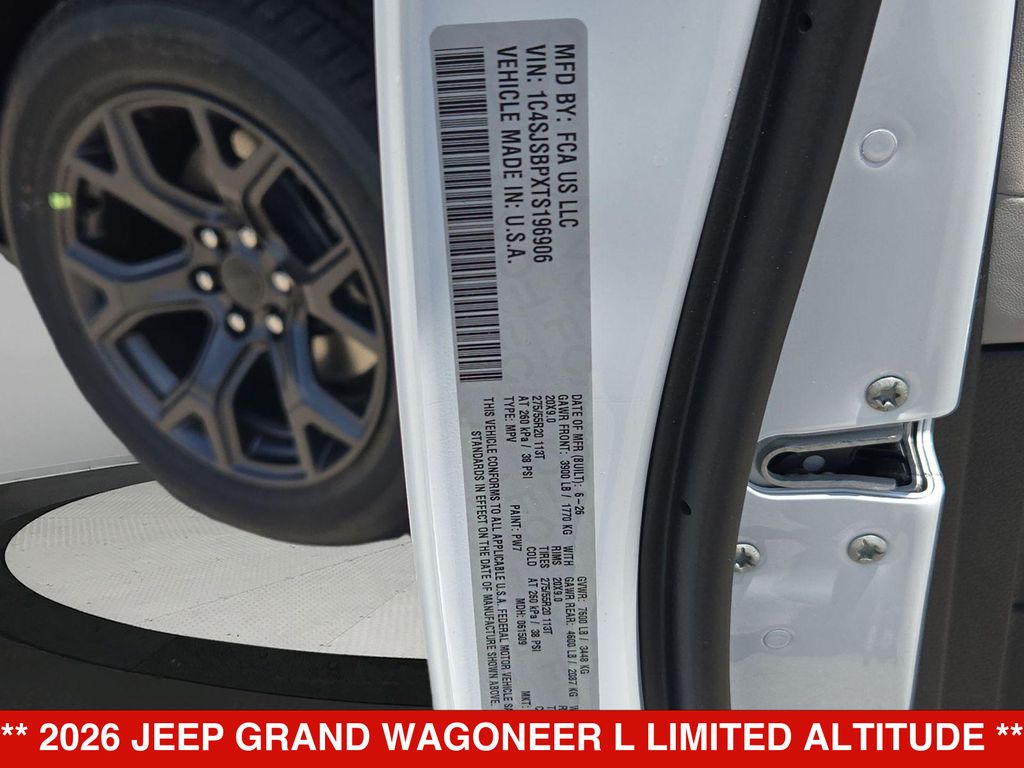 Thumbnail: 2026 Jeep Grand Wagoneer L - 17