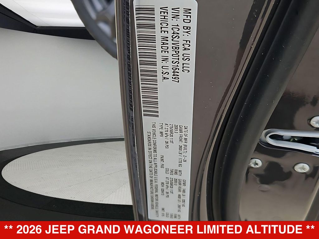 Thumbnail: 2026 Jeep Grand Wagoneer - 37