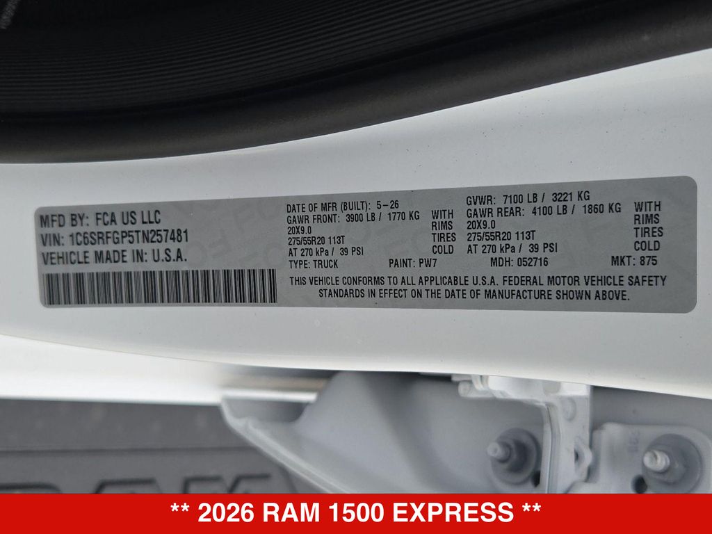 Thumbnail: 2026 RAM 1500 - 32