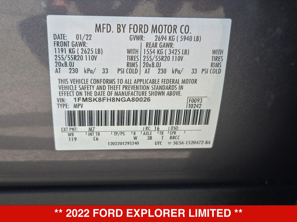 Thumbnail: 2022 Ford Explorer - 19