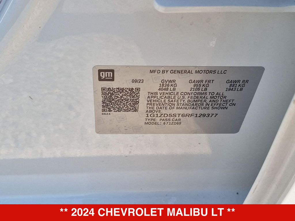 Thumbnail: 2024 Chevrolet Malibu - 18