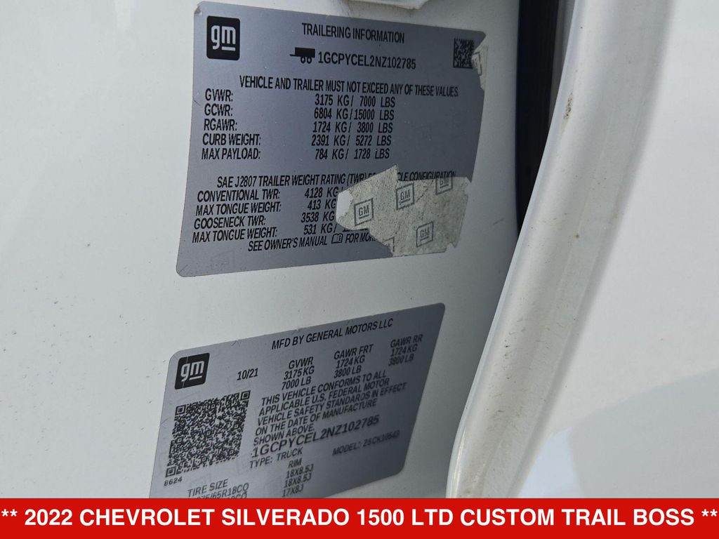 Thumbnail: 2022 Chevrolet Silverado 1500 - 31