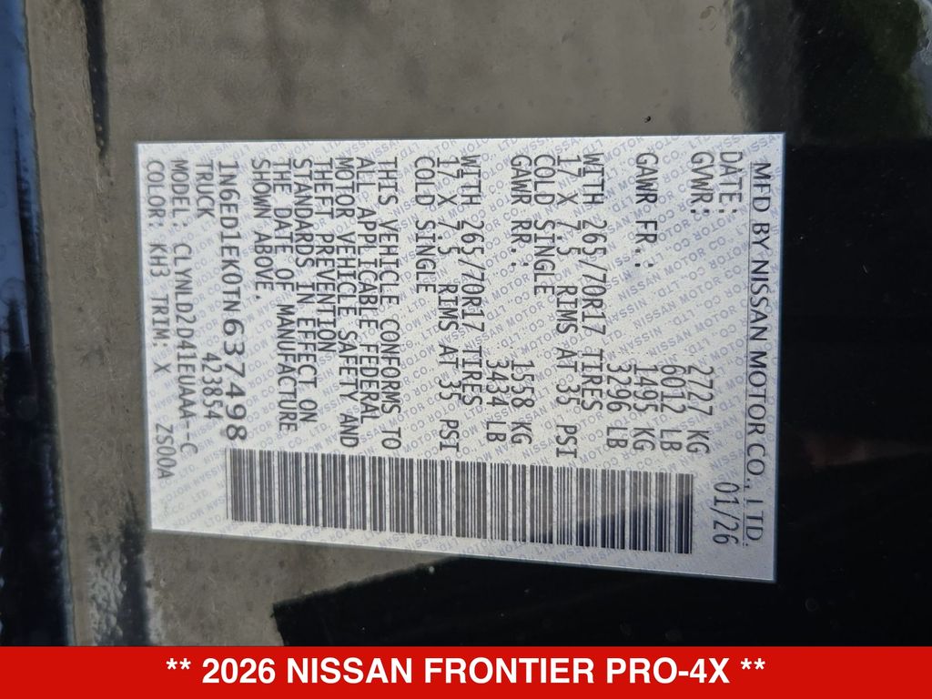 Thumbnail: 2026 Nissan Frontier - 20