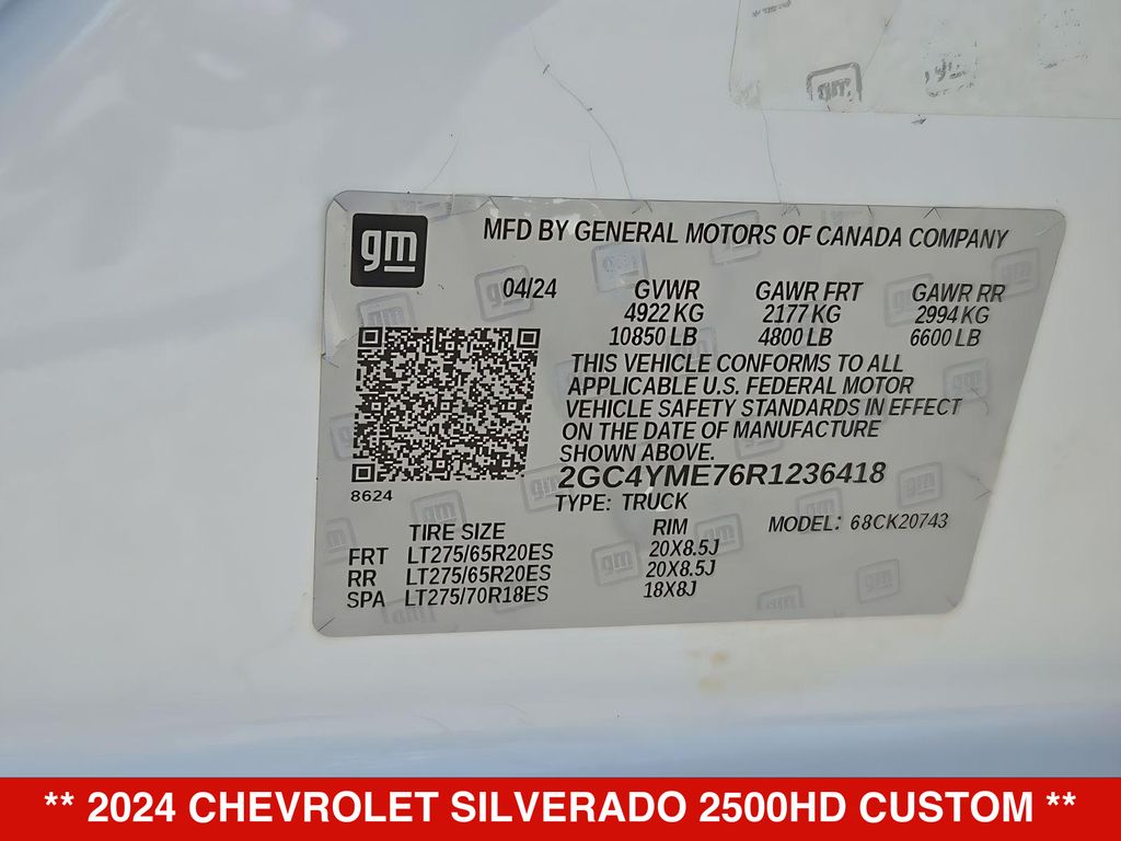Thumbnail: 2024 Chevrolet Silverado 2500 - 18