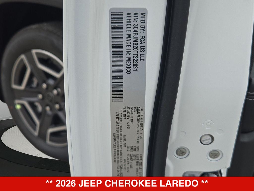 Thumbnail: 2026 Jeep Cherokee - 20
