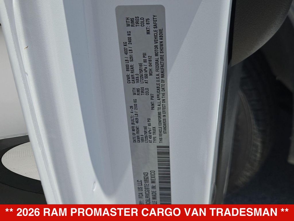 Thumbnail: 2026 RAM ProMaster - 15