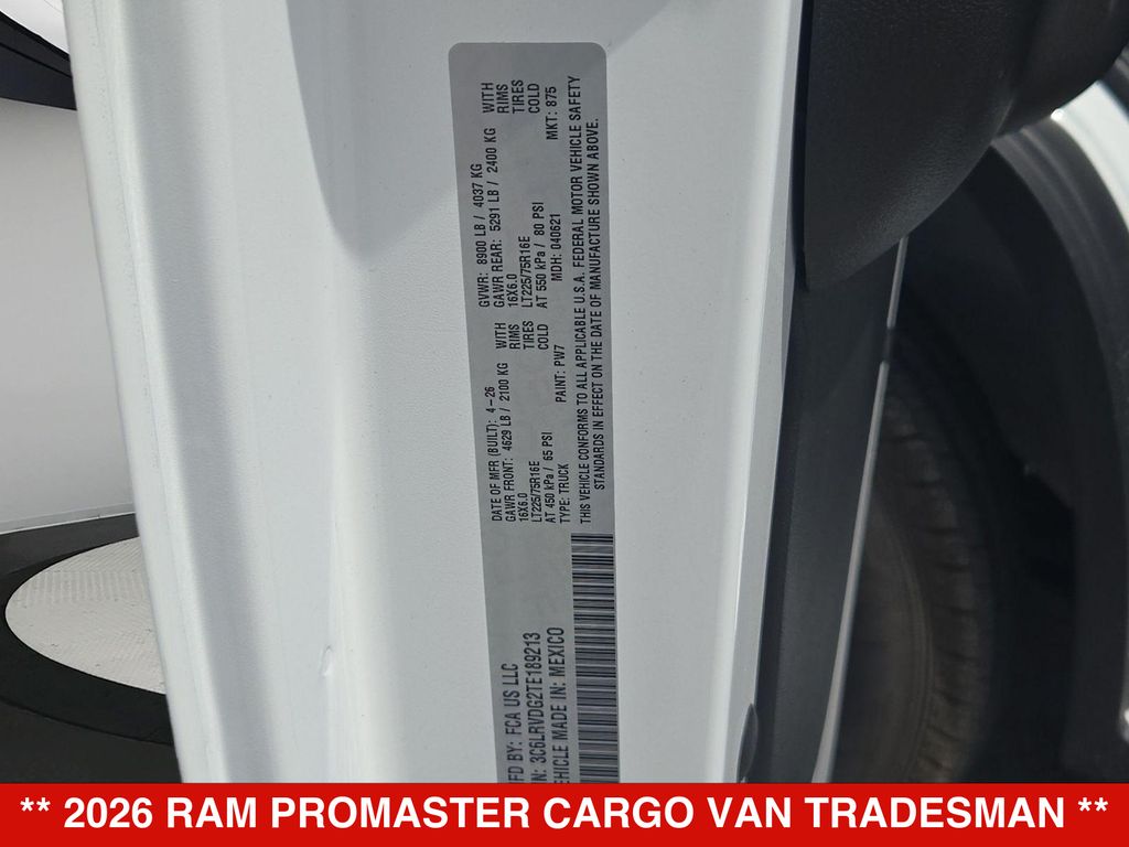 Thumbnail: 2026 RAM ProMaster - 15