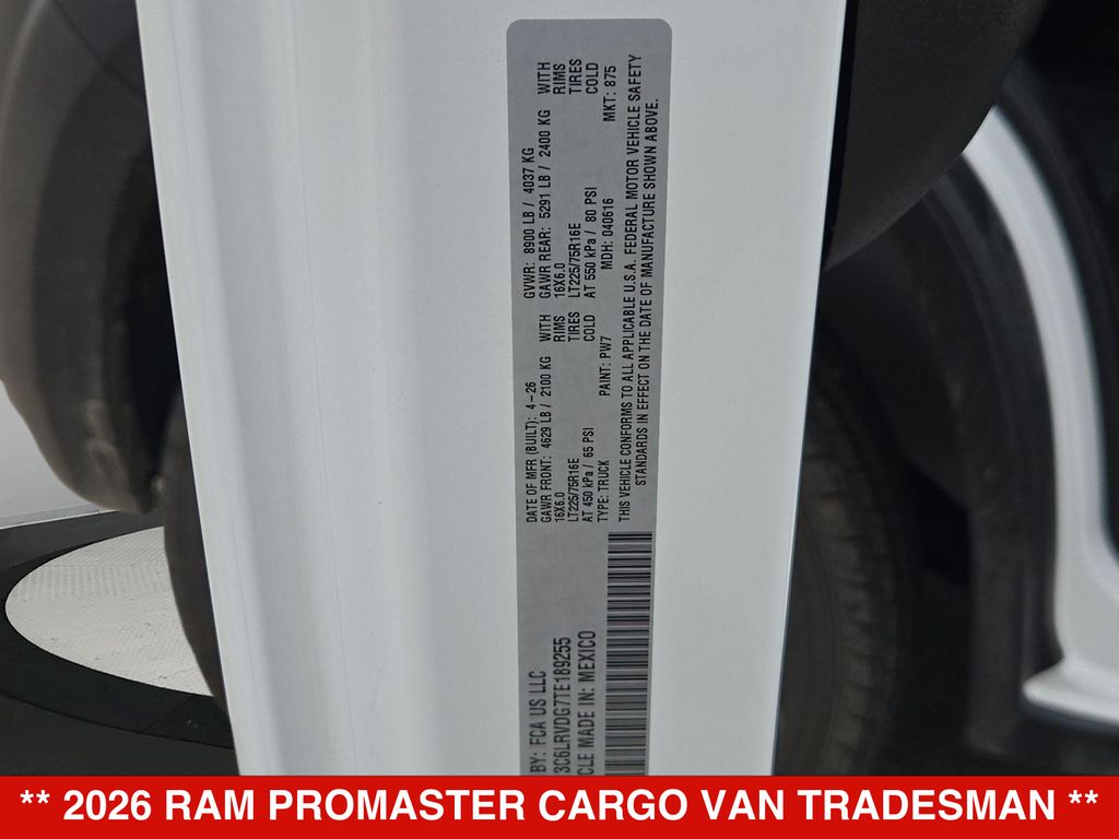 Thumbnail: 2026 RAM ProMaster - 17