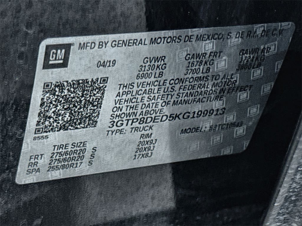 Thumbnail: 2019 GMC Sierra 1500 - 18