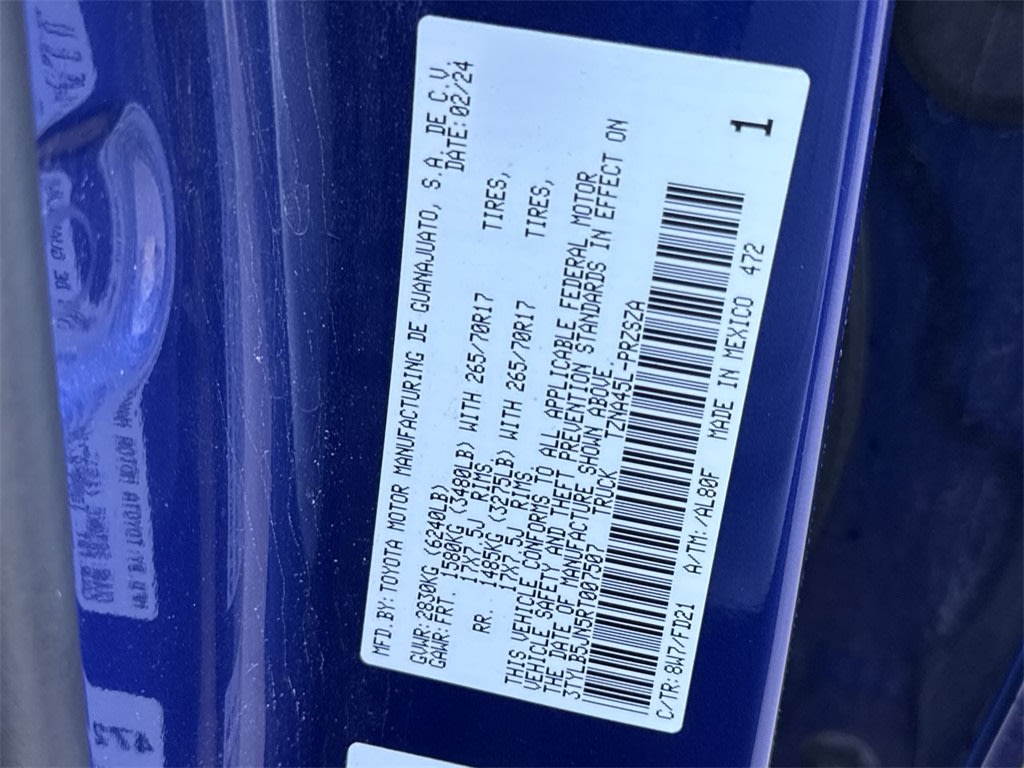 Thumbnail: 2024 Toyota Tacoma - 19