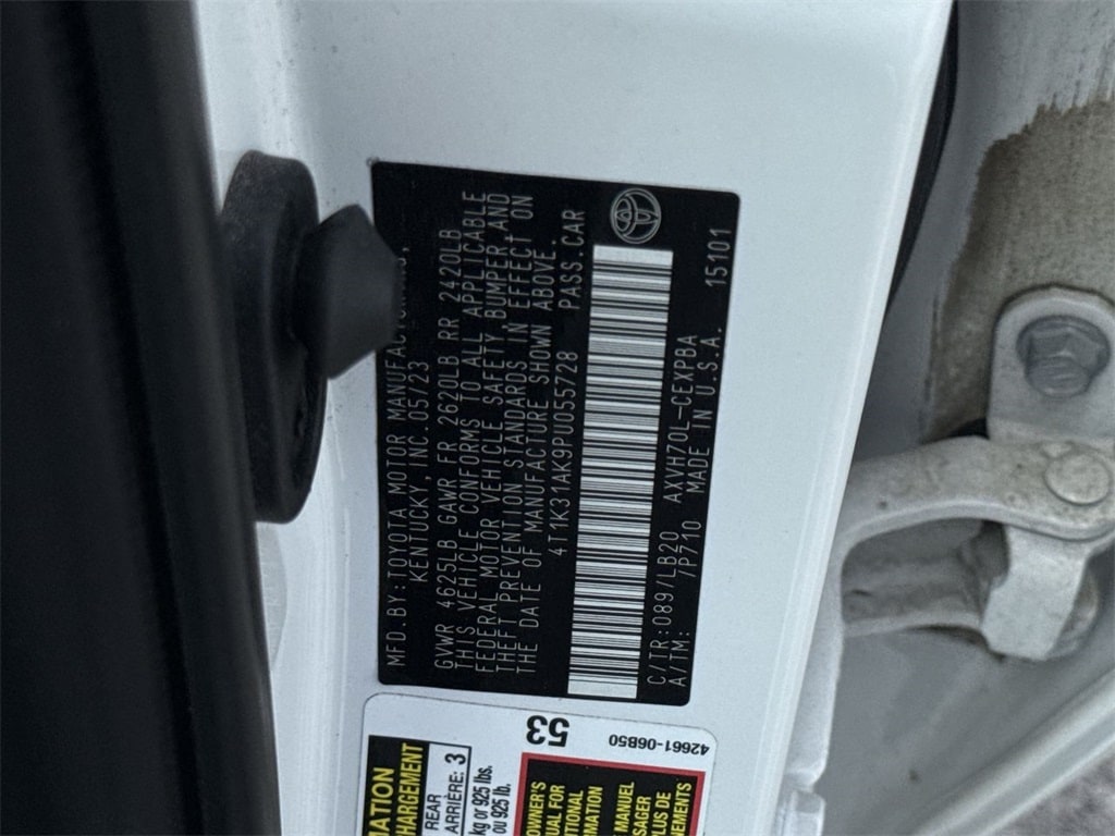 2023 Toyota Camry XSE 19
