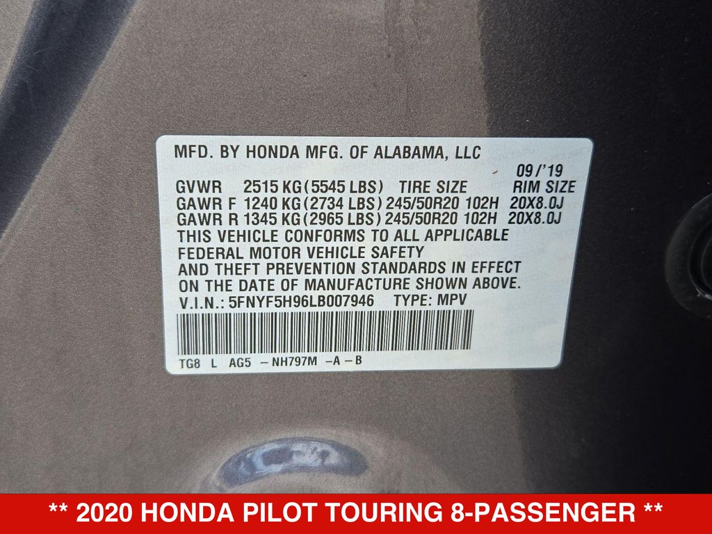 Thumbnail: 2020 Honda Pilot - 20