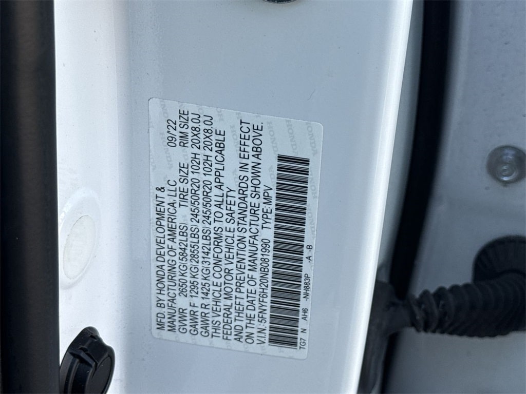 Thumbnail: 2022 Honda Pilot - 19