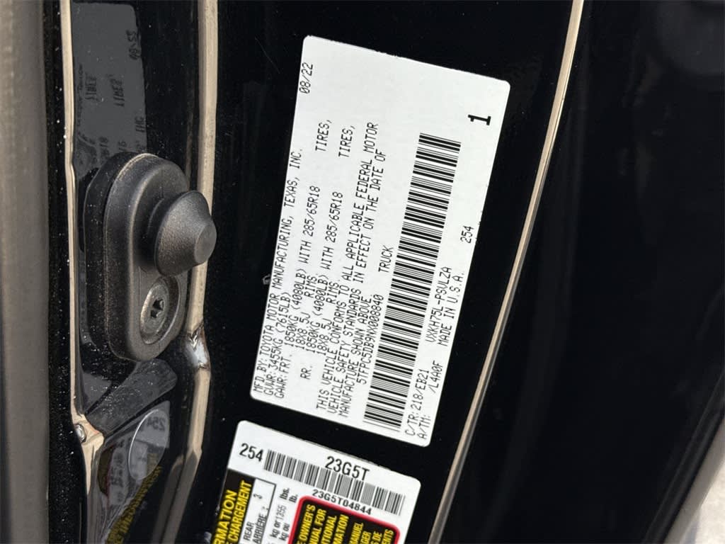 Thumbnail: 2022 Toyota Tundra - 19