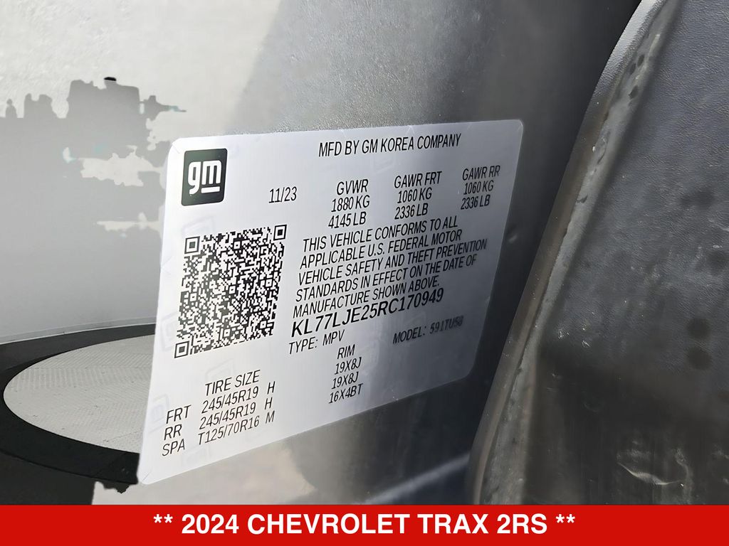 Thumbnail: 2024 Chevrolet Trax - 20