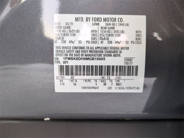 Thumbnail: 2021 Ford Explorer - 19