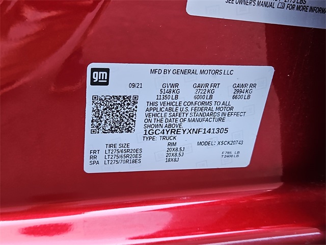 Thumbnail: 2022 Chevrolet Silverado 2500 - 20