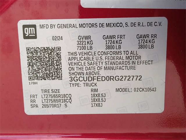 Thumbnail: 2024 Chevrolet Silverado 1500 - 18