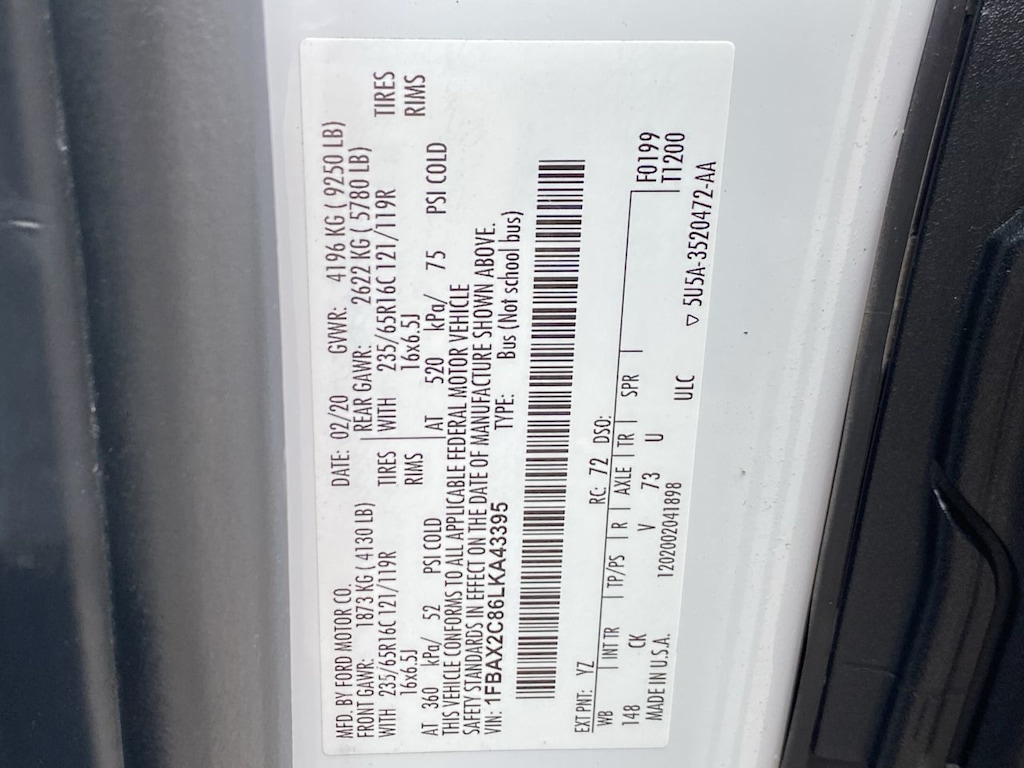 Thumbnail: 2020 Ford Transit Series - 19