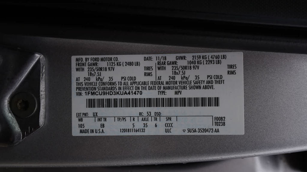 Thumbnail: 2019 Ford Escape - 18