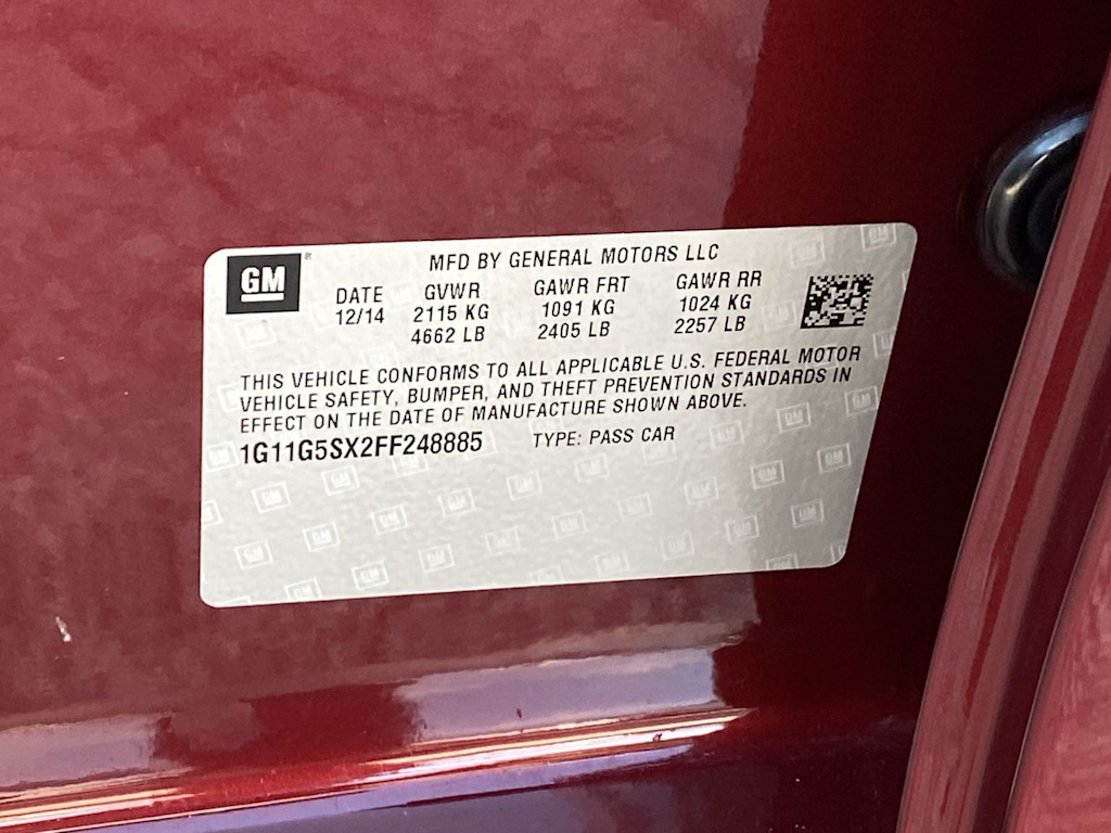 Thumbnail: 2015 Chevrolet Malibu - 19