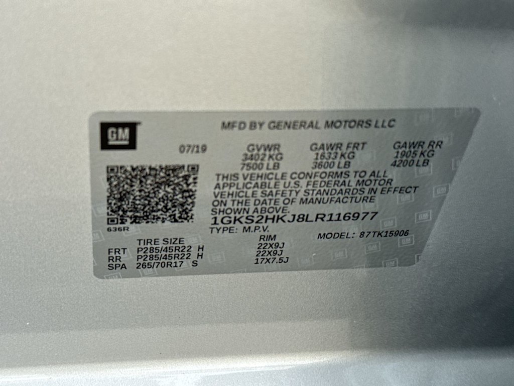 Thumbnail: 2020 GMC Yukon XL - 19