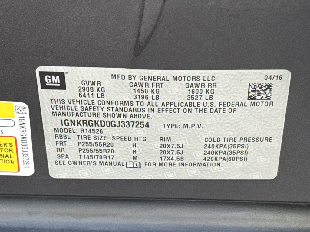 Thumbnail: 2016 Chevrolet Traverse - 20