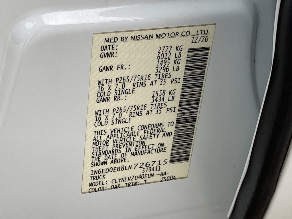 Thumbnail: 2020 Nissan Frontier - 19