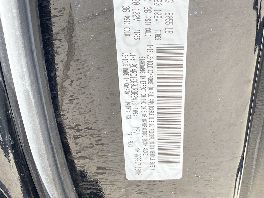 2018 Chrysler Pacifica  17