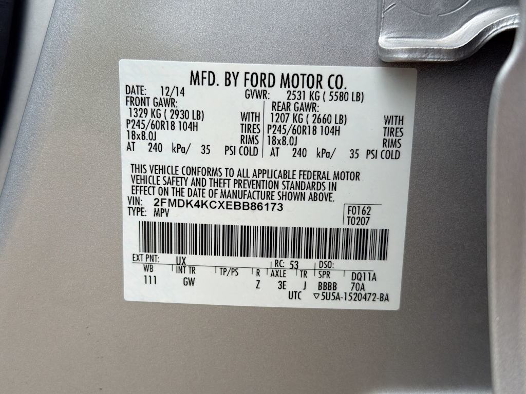 Thumbnail: 2014 Ford Edge - 18