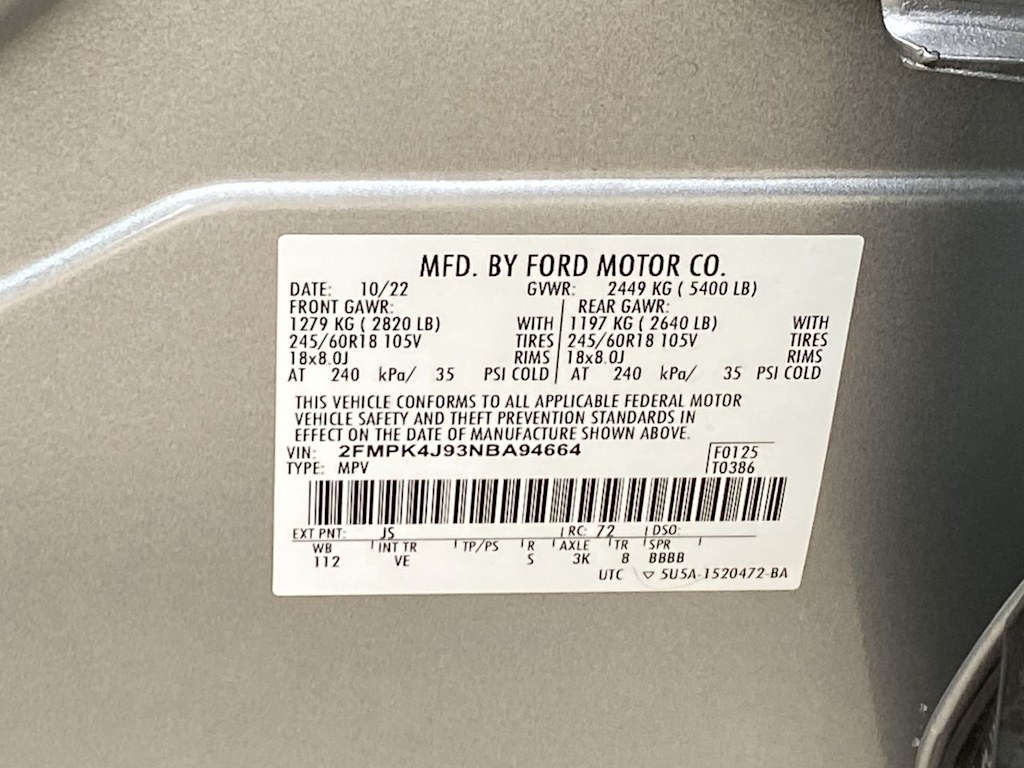 Thumbnail: 2022 Ford Edge - 19