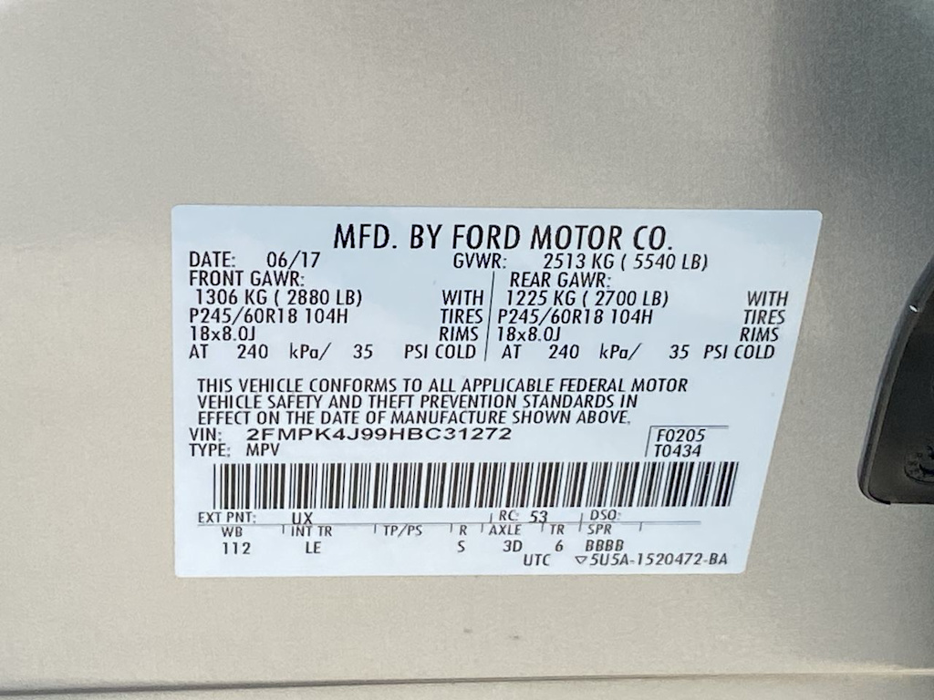 Thumbnail: 2017 Ford Edge - 19