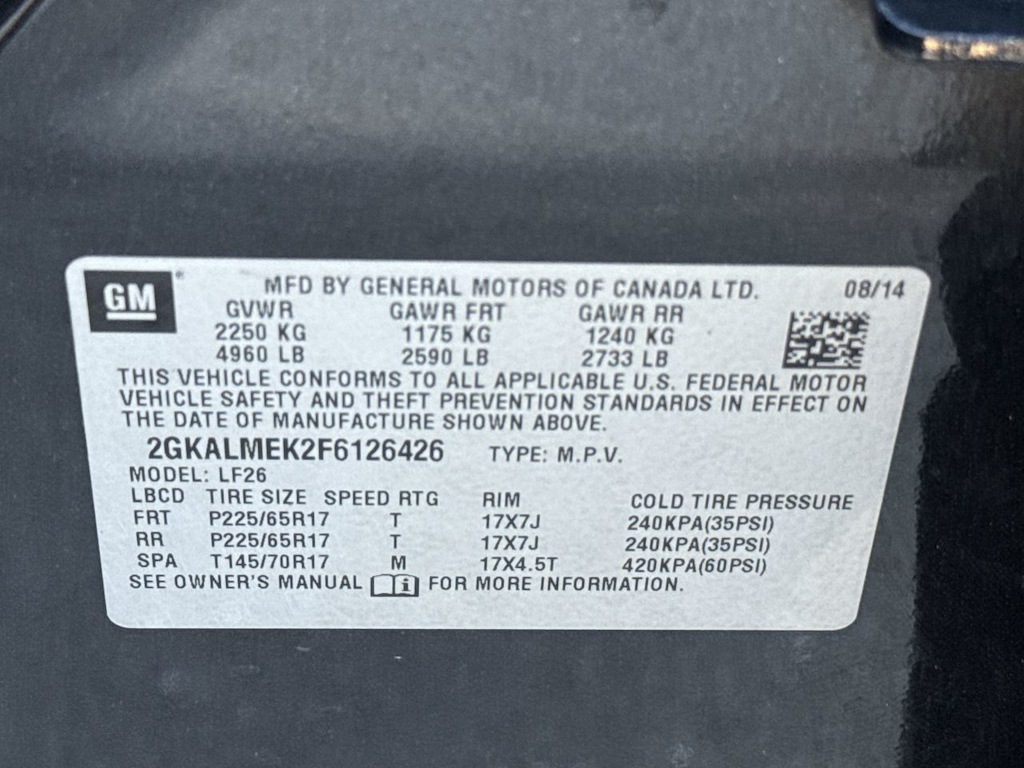 Thumbnail: 2015 GMC Terrain - 19