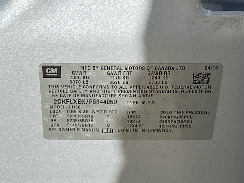 Thumbnail: 2015 GMC Terrain - 19