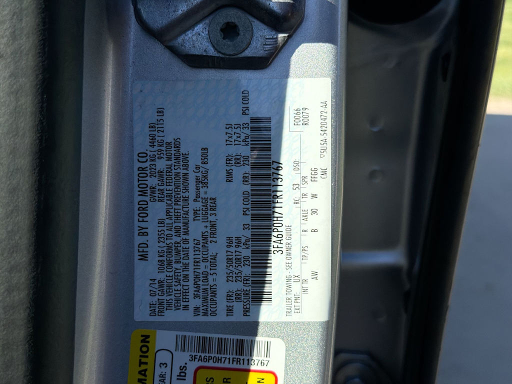 Thumbnail: 2015 Ford Fusion - 19