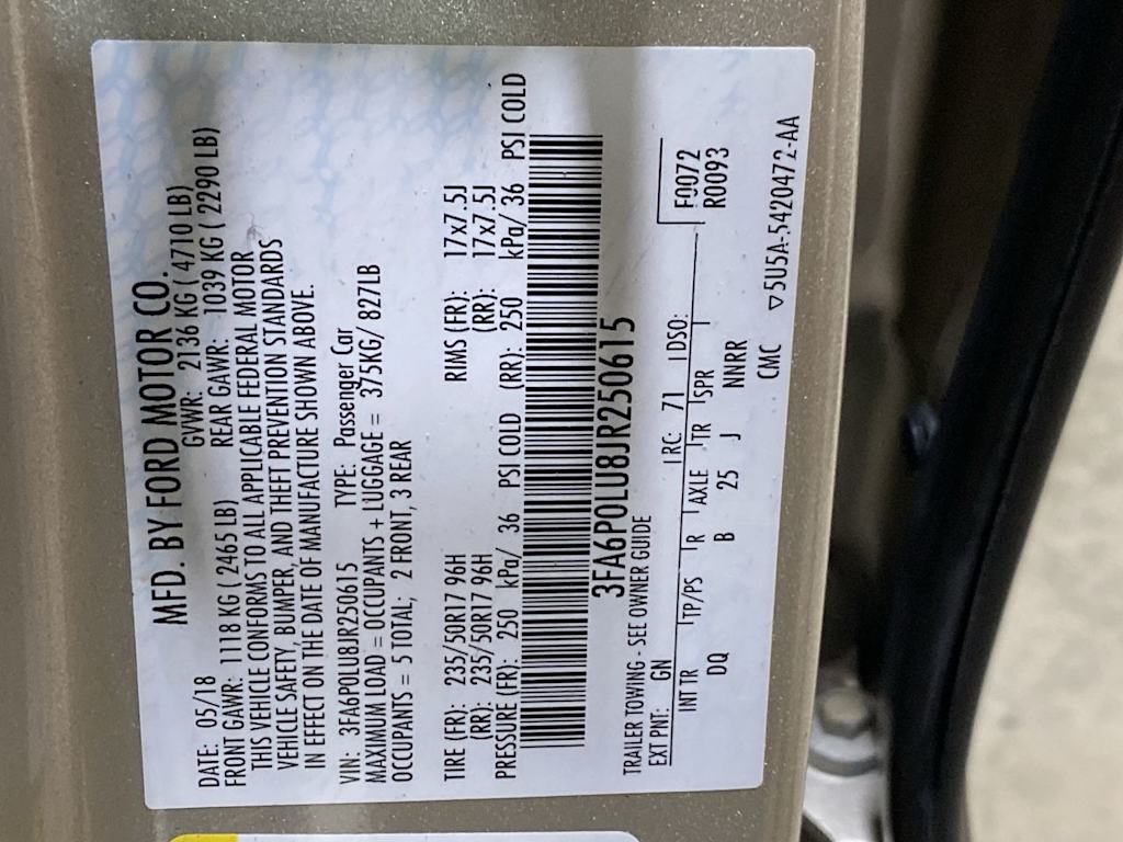 2018 Ford Fusion  20