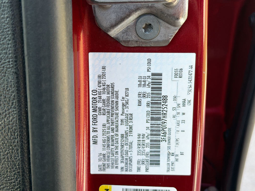 Thumbnail: 2017 Ford Fusion - 18