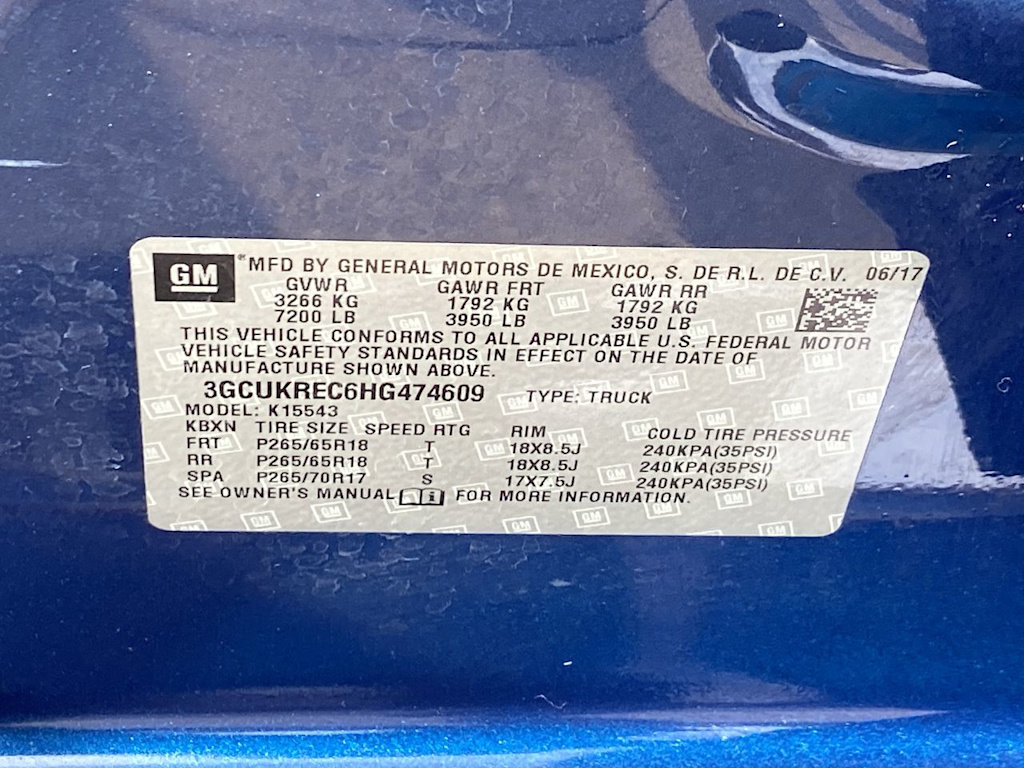Thumbnail: 2017 Chevrolet Silverado 1500 - 20